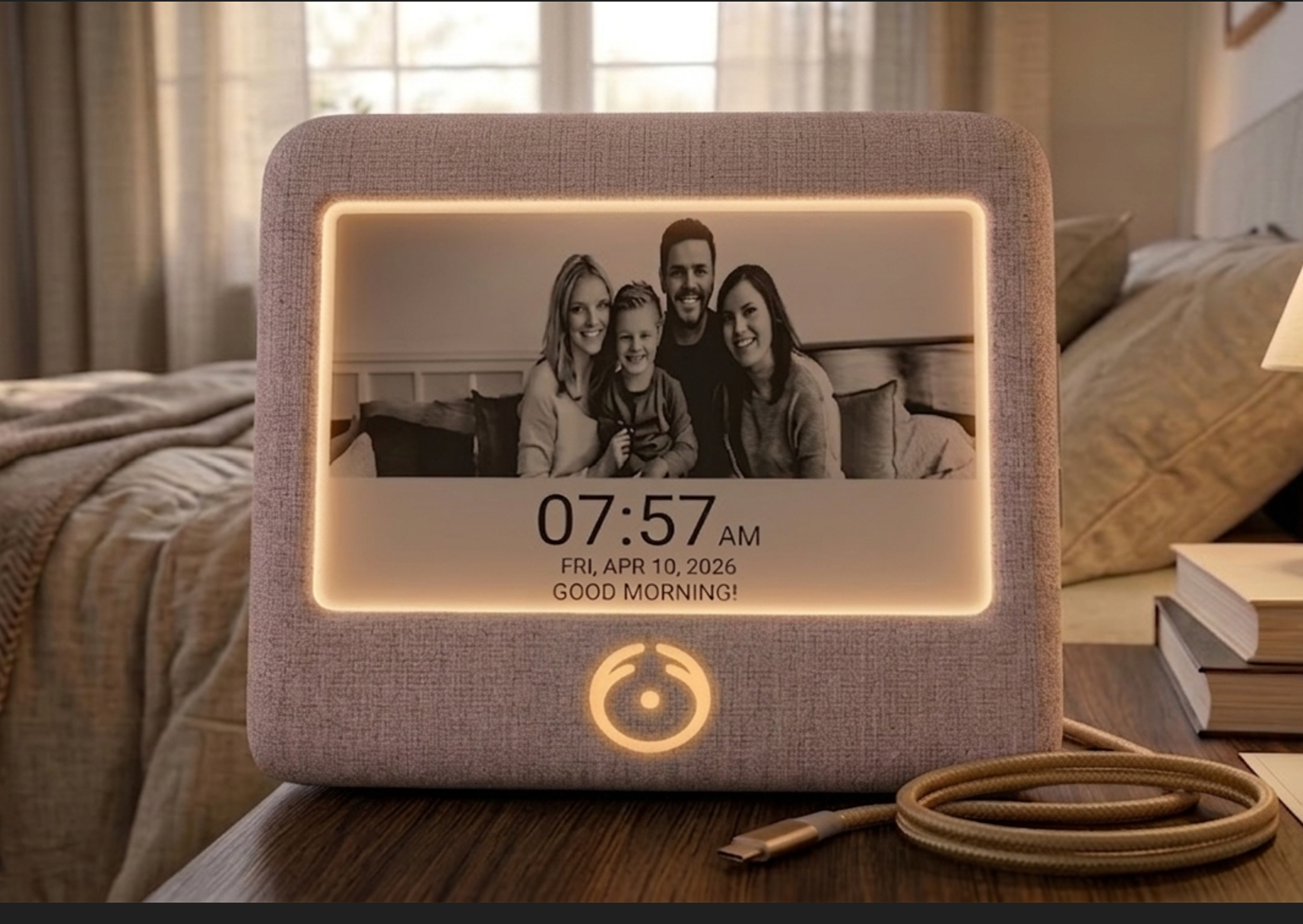 Dearwake Device on Nightstand